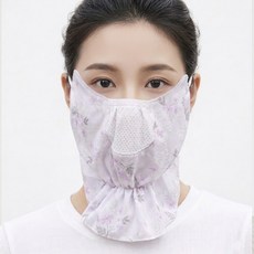 Maket Gamseong 戶外活動花朵口罩