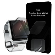 미아크 풀커버 자가복원 액정보호필름 2p 세트, 1세트