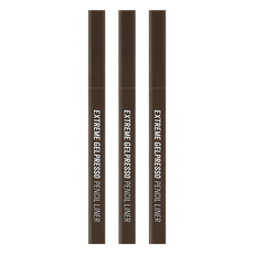 CLIO 珂莉奧 EXTREME 方管眼線膠筆 0.35g, 01黑棕色, 3支