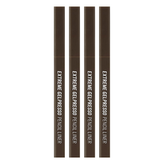 CLIO 珂莉奧 EXTREME 方管眼線膠筆 0.35g, 01黑棕色, 4支