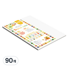 종이문화 스타일리쉬 얇은 혼합색지 10 SN Mono Tone 80g, 90개, 8절