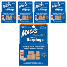 맥스 떨마핏 소프트폼 수면 귀마개, 5개, 20개입