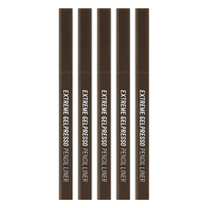 CLIO 珂莉奧 EXTREME 方管眼線膠筆 0.35g, 01黑棕色, 5支