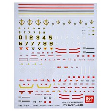 BANDAI 地球連邦軍MS用 鋼彈貼紙, 多色, 1個