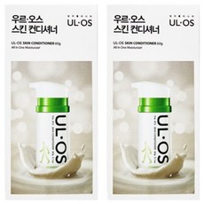 우르오스 남성용 스킨 컨디셔너 올인원, 60g, 2개