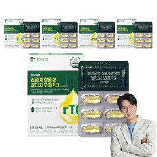 Hanmi Nutrition 超臨界腸溶性rTG Omega-3 31.5g, 5個, 30錠