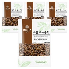 인차 볶은 옥수수차, 1kg, 4개