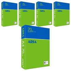 ARIA paper 事務用影印紙 70gsm, A4, 2500張