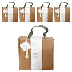 핸즈픽 크라프트 C형 끈상자 19호 카키, 1개, 5세트