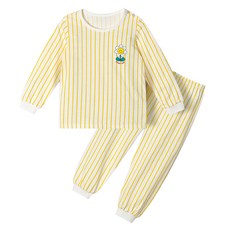 유니프랜드 데이지플라워 면 9부 실내복 상하의 세트