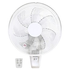 Qlife 質森活 14吋DC省電遙控純白美型壁扇 Q大白 台灣製造, WF313Q