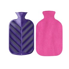 fashy 3D熱敷袋 隨機出貨 2L+彈性加厚棉質套 粉色, 1套