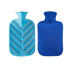 fashy 3D熱敷袋 隨機出貨 2L+彈性加厚棉質套 藍色, 1套