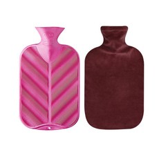 fashy 3D熱敷袋 2L+彈性棉質套 棕色, 1套