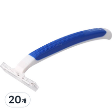 Blue Market 酒店一次性剃須刀 藍色, 20個, 1入