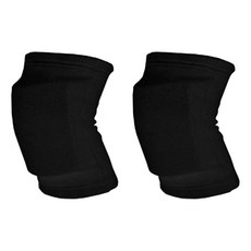 D&M 12mm Impact 反光排球護膝 857 黑色 L, 2個