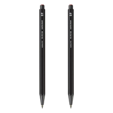 KOKUYO 國譽 enpitsu sharp 六角自動鉛筆 黑色, 0.9mm, 2支