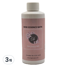 독샤워 반려동물 로즈 에센스 입욕제, 200g, 1개입, 3개