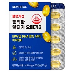 正直的rTG Omega-3, 1個, 60片