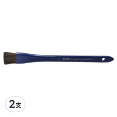 Macro Wave 馬可威 黑貂水彩排筆 AR3210 藍桿, 1吋, 2支