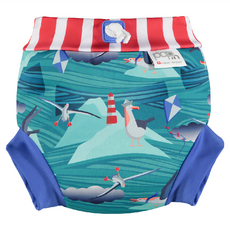 close Pop-in 嬰兒游泳尿布褲 腰腿束帶防漏設計 表層抗髒防水 裏層親膚保暖, L, 1件