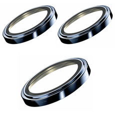 IMOS 藍寶石金屬框玻璃鏡頭貼 鈦藍色 0.5g, 1個