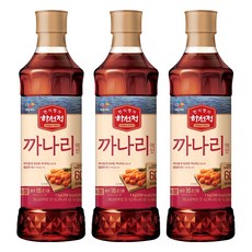 CJ 玉筋魚魚露 使用嚴選玉筋魚發酵製成的清爽魚露, 1kg, 3瓶