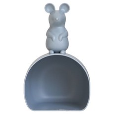 마우스 쌀 계량컵, 그레이, 180ml, 1개