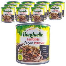Bonduelle 扁豆罐頭, 400g, 12個