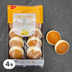 삼립 소프트 치즈케익 미니, 40g, 10개입, 4개