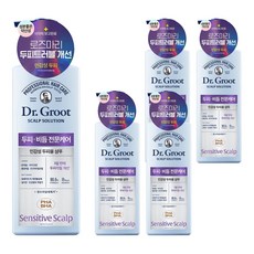 닥터그루트 스칼프솔루션 두피비듬케어 민감성 두피용 샴푸, 700ml, 5개