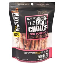 NATURAL FARM 自然牧場 紐西蘭天然零食 鵝氣管 大, 100g, 1包