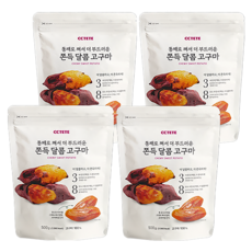 CCTETE 쫀득 달콤 고구마, 500g, 4개