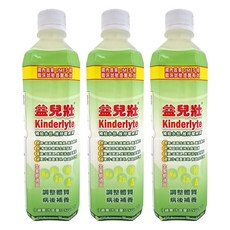 惠幼 益兒壯 電解水飲品 蘋果口味, 500ml, 3瓶