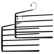 HIKOYA 和彥家 五層防滑褲架, 1組, Black