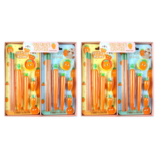 2000 蘿蔔好朋友文具 2款 x 6入組合, 天藍色, 黃色, 2套
