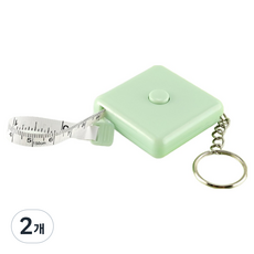 Yundeopig 簡約鑰匙圈捲尺 綠色