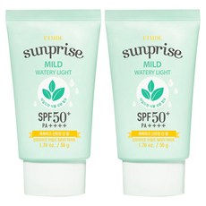 에뛰드 선프라이즈 마일드 워터리 라이트 선 젤 SPF50+ PA++++, 50g, 2개