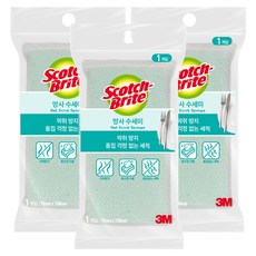 스카치브라이트 3M 망사 수세미, 1개입, 3개