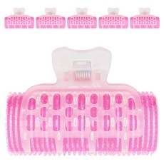 Velotti 長夾髮捲套裝, 粉色, 6入