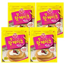 OTOKI 不倒翁 米鬆餅預拌粉, 400g, 4個