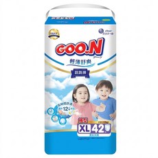 GOO.N 大王 輕薄舒爽 紙尿布 褲型 12~17kg, XL, 42片
