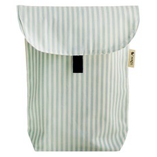 semoms 條紋薄荷尿布收納包, 條紋款 薄荷綠