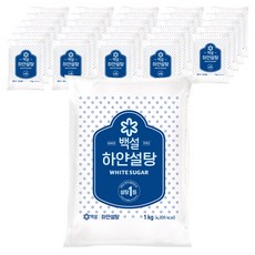 백설 하얀설탕, 1kg, 32개