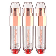 Travalo Perfume Pod Crystal 按壓式補充便攜香水瓶 5ml, 玫瑰金, 3件