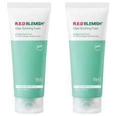 닥터지 약산성 레드 블레미쉬 클리어 수딩 폼, 200ml, 2개