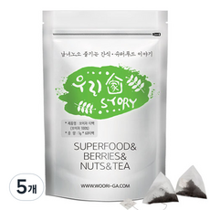 wooriga. 普洱茶, 1g, 60入, 5個