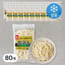 천일냉동 칼국수 (냉동), 230g, 80개