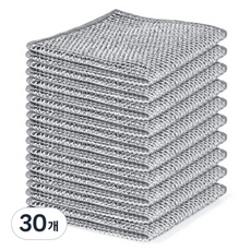 Blue貿易 無刮痕無瑕疵雙層銀絲菜瓜布, 1入, 30個