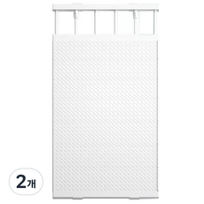 你好市集 多用途衣櫃隔板, 白色, 2個